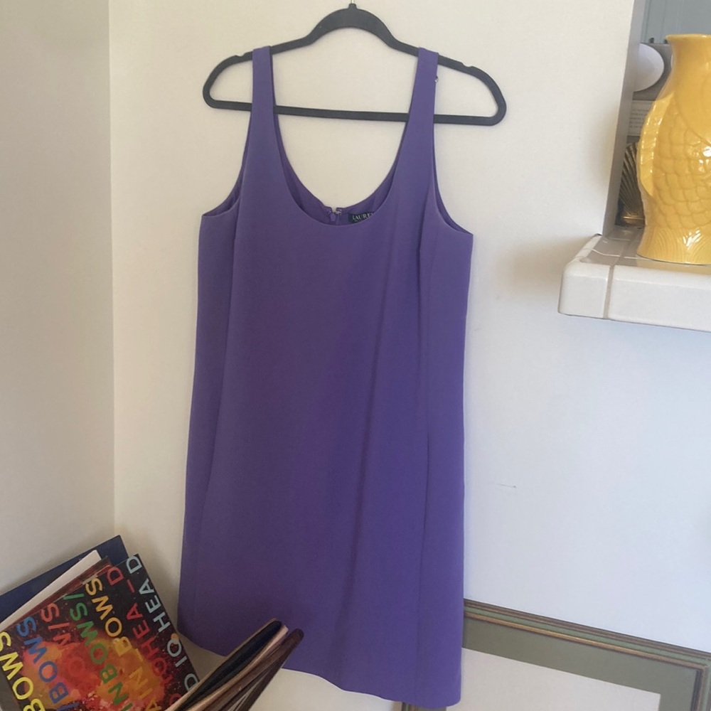 Vintage Lauren by Ralph Lauren purple dress